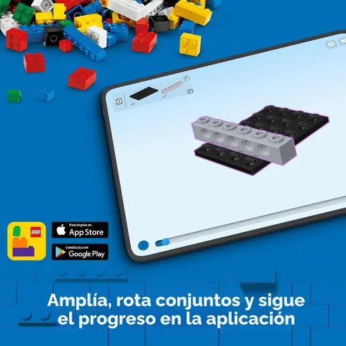 Vista 6 de LEGO City Camión de Hamburguesas - Juego de Construcción de Juguetes, Regalo Divertido para Niños de 5 años en Adelante, Camioneta de Hamburguesas