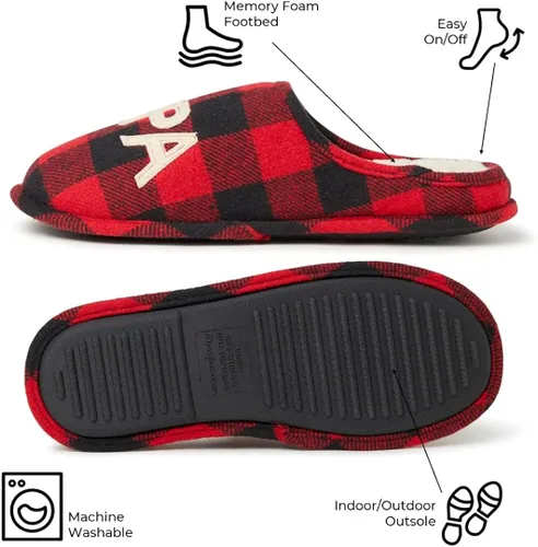 Vista 4 de Dearfoams mens Papa Bear