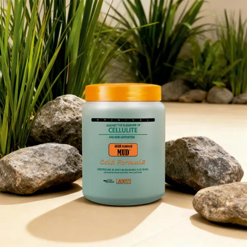 Vista 7 de GUAM Fórmula anticelulítica para el frío, envoltura corporal de algas marinas para celulitis, arcilla tensora de la piel para celulitis corporal e