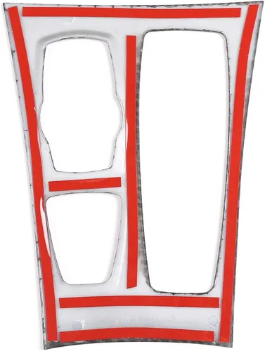 Vista 3 de Cubierta de plástico ABS para panel de palanca de cambios para consola central de automóvil, accesorios para BMW X5 X6 E70 E71 2008-2013, conducción