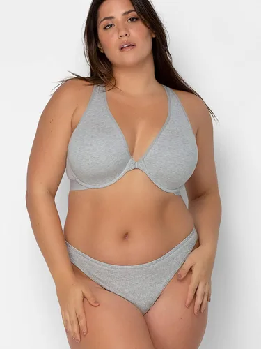 Vista 8 de Smart & Sexy Brasier Cloud de algodón cómodo con cierre frontal y espalda cruzada para mujer