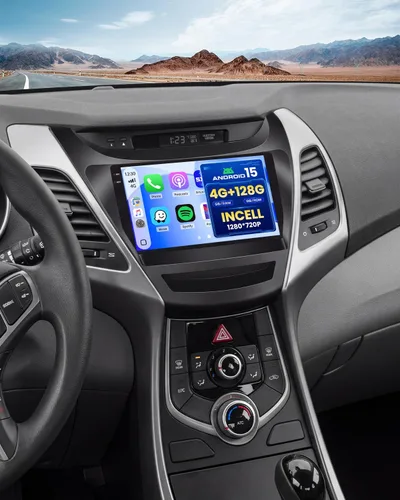 Vista 8 de [DSP y EQ] Radio de coche 2+64G para Hyundai Elantra 2011-2013