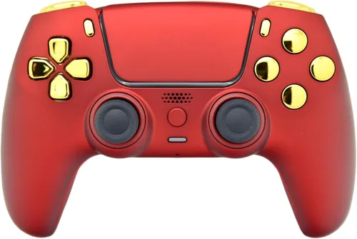 Vista 32 de Custom Wireless Controller Compatible with PS5 - Multiple Designs Available (Abstract Fusion)