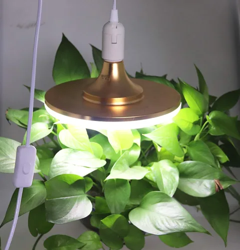 Vista 6 de Paquete de 2 cables de extensión de enchufe de luz LED E26/E27 de 5.9 pies con interruptor de encendido/apagado y enchufe de alimentación de CA