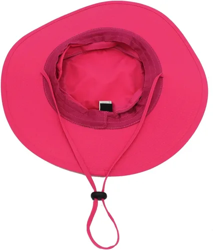 Vista 5 de Home Prefer - Sombrero para hombre con protección solar UPF 50+ de ala ancha y sombrero para pesca resistente al viento