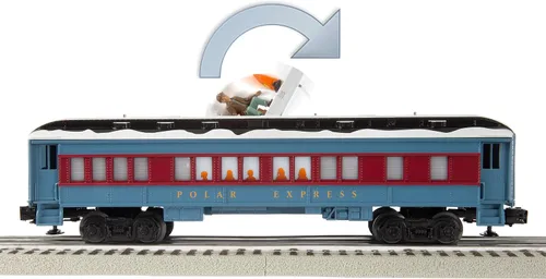 Vista 3 de Lionel El Polar Express Vagón de Tren de Modelo Escala O del Hobo Desaparecido