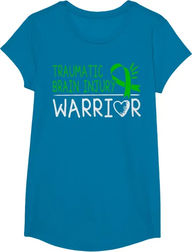 Vista 39 de Camiseta de lesión intracraneal - Camiseta de conciencia TBI, Negro, S