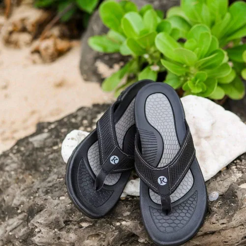 Vista 4 de Chanclas deportivas Drifter para hombre Goma cómoda y duradera y banda de rodadura resistente