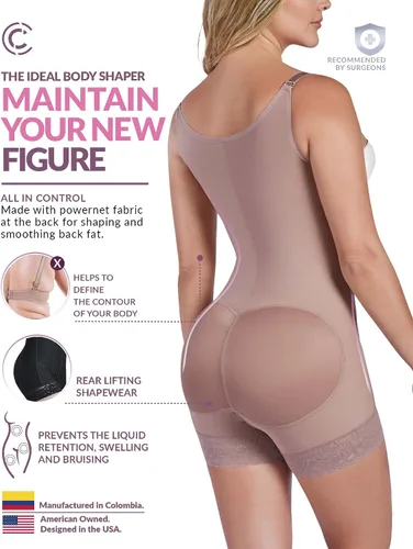 Vista 2 de CURVEEZ Fajas Colombianas Reductoras y Moldeadoras - Post Surgery Compression Garment for Women