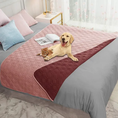 Vista 36 de Ameritex Manta Impermeable Reversible Cubierta para Cama de Perro Manta para Mascotas para Muebles Cama Sofá Sillón