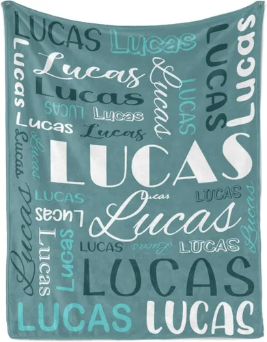 Vista 11 de Manta de regalo personalizada con nombre, regalos personalizados para él, regalos personalizados, mantas de franela con textos