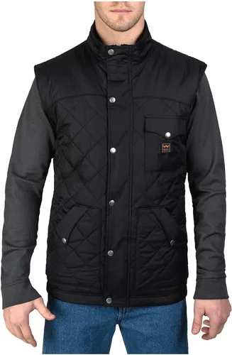 Vista 4 de Walls Chaleco de nailon Ruidosa Ranch para hombre Marrón oscuro