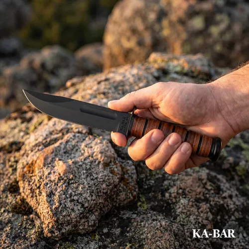 Vista 6 de KA-BAR Navaja de lucha del ejército de los Estados Unidos/Cuchillo