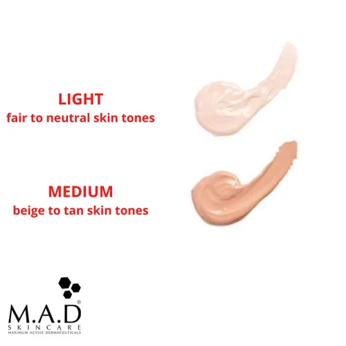 Vista 4 de M.A.D SKINCARE PROTECCIÓN SOLAR: Photo Guard SPF 50 Suero de base autoajustable: Medio - 1.06 oz