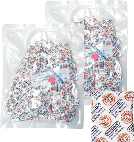 Vista 5 de FreshUS - Absorbedor de oxígeno para uso doméstico, almacenamiento de alimentos a largo plazo, Blanco