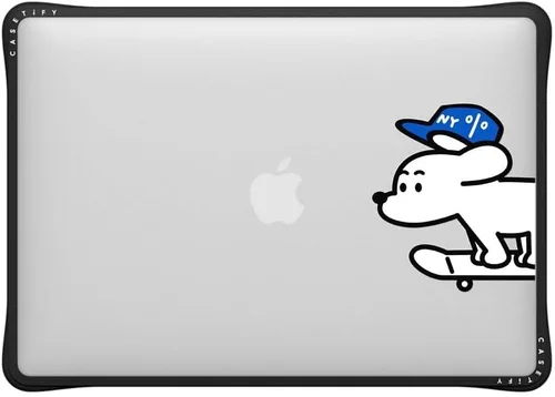 Vista 102 de CASETiFY Impact - Funda para MacBook Air de 13 pulgadas (M1/Intel) [esquinas de impacto acolchadas/resistente a los arañazos/agarre antideslizante]
