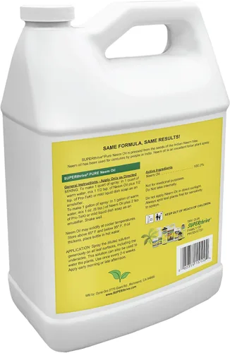 Vista 2 de Dyna-Gro NEM-100 - Esmalte de hojas de aceite de neem, 128 onzas líquidas (paquete de 1), concentrado