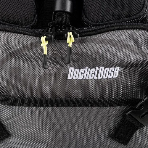 Vista 16 de Bucket Boss Paquete de herramientas de alta visibilidad Pro Tech con empuñaduras de mango StayPut, parte inferior de goma moldeada impermeable