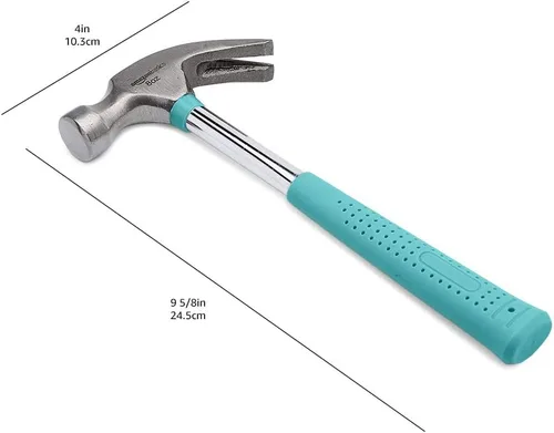 Vista 7 de Amazon Basics Martillo de 8 oz, turquesa