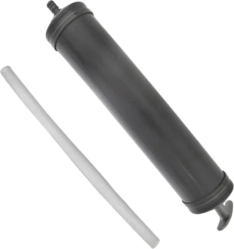 Vista 2 de AB Tools Pistola de bomba de jeringa de mano de transferencia de vacío de succión de fluido de aceite con estructura metálica