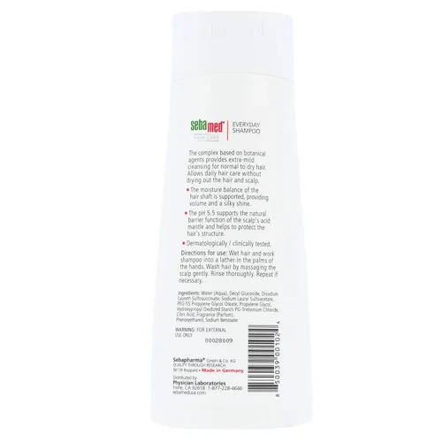Vista 2 de Sebamed Champú Every-Day 6.8 fl oz