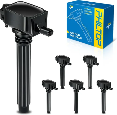 Vista 51 de PHILTOP Paquete de Bobina de Encendido para Tundra Sequoia 4Runner GX470 LS430 SC430 Land Cruiser LX470 GS430, Paquete de Bobina de Encendido UF230
