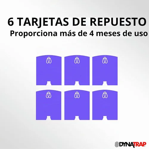 Vista 5 de Dynatrap DOT StickyTech - Tarjetas de pegamento de repuesto, paquete de 6
