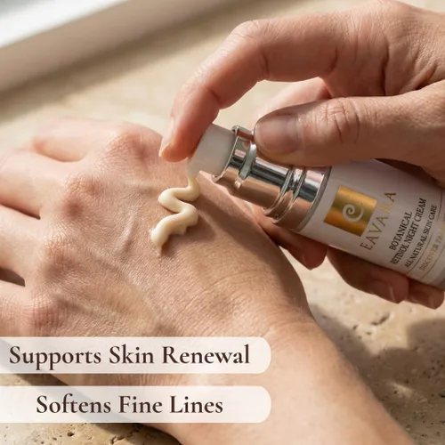 Vista 5 de Crema de noche orgánica de retinol, antienvejecimiento para la noche crema hidratante facial natural con ácido hialurónico, manteca de karité y aloe