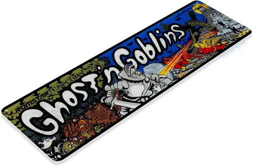Vista 2 de Tinworld Letrero de estaño: Ghost N Goblins Arcade Game Room Marquesina Decoración de metal Retro Consola A404