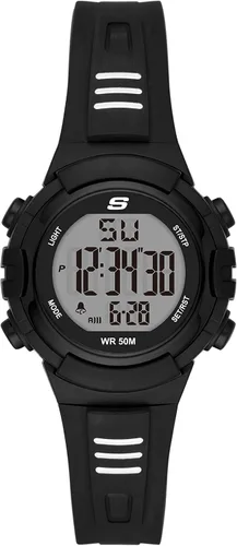 Vista 9 de Skechers Reloj digital deportivo de silicona para mujer
