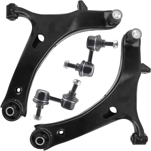 Vista 221 de Detroit Axle - Barras estabilizadoras de brazos de control delanteros 4WD para Ford 2005-2008 F-150 Lincoln Mark LT, 2 brazos de control superiores