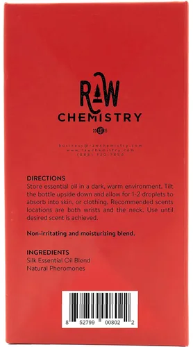 Vista 3 de Feromonas para hombre, aceite de colonia con feromonas para atraer mujeres. Feromonas extra fuerza humana. Fórmula de RawChemistry de 0.50 fl oz