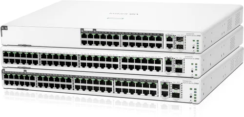 Vista 4 de Aruba Instant On 1960 Switch Inteligente de 48 Puertos Gb-48x 1G 2X SFP+ 2x10GBase-T (JL808A#ABA)