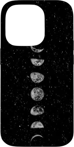Vista 17 de Moon Phase Bohemian Celestial Lunar Cycle Astronomy Gift Case for iPhone 17