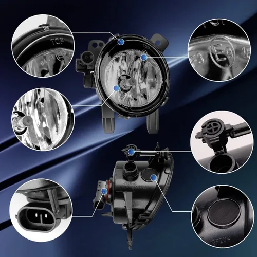 Vista 3 de Faros antiniebla compatibles con BMW (F22 220i 228i, serie 2) / (F30 F31 F34 320i 325i 328i 328d 335i, serie 3) / (F32 F33 F36 428i 435i, serie 4)