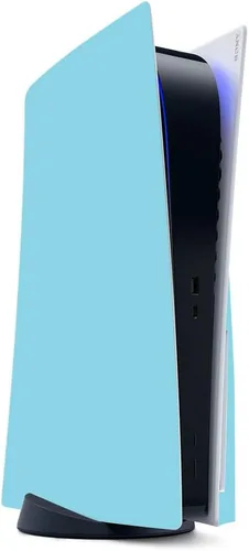 Vista 17 de MightySkins Skin compatible con PS5 / PlayStation 5 Digital Edition - Verde lima sólido Funda protectora de vinilo duradera y única Fácil