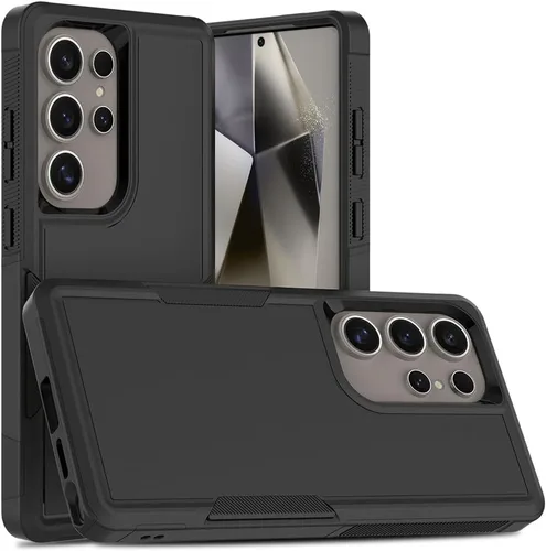 Vista 57 de Funda WOGROO para Samsung Galaxy Z Fold 4 - Funda protectora para teléfono a prueba de golpes, duradera, negra