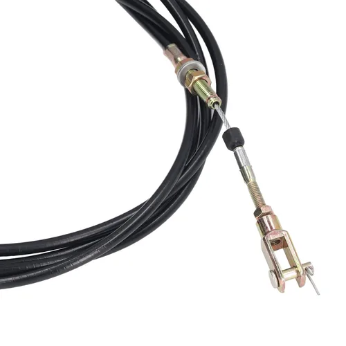 Vista 6 de Cable de acelerador manual de excavadora, cable de acelerador universal de 3,5 M, cable de control de motor de excavadora, tubo de PU de junta