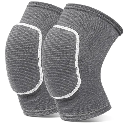 Vista 8 de Rodilleras de Voleibol rodilleras para Mujeres Niños Niñas, Rodilleras Suaves y Transpirables para Voleibol, Baile, Fútbol Americano, Yoga