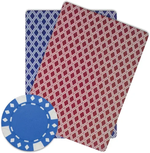 Vista 3 de Brybelly Diamond Suited - Fichas de póquer de 0.41 oz (0.41 oz), 50