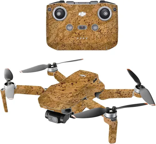 Vista 16 de MIGHTY SKINS Compatible con DJI Mini 2 Dron portátil – Pared negra Funda protectora de vinilo duradera y única Fácil de aplicar, quitar