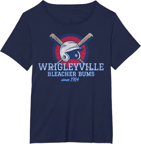 Vista 16 de Wrigleyville Bleacher Bums - Camiseta de béisbol divertida