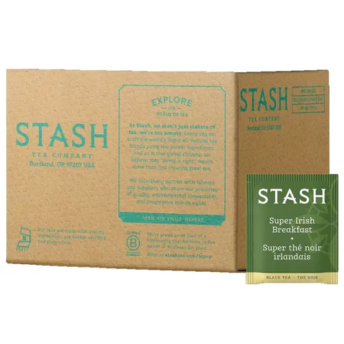 Vista 15 de Stash Té Desayuno en París Té Negro, Caja de 100 Bolsas de Té