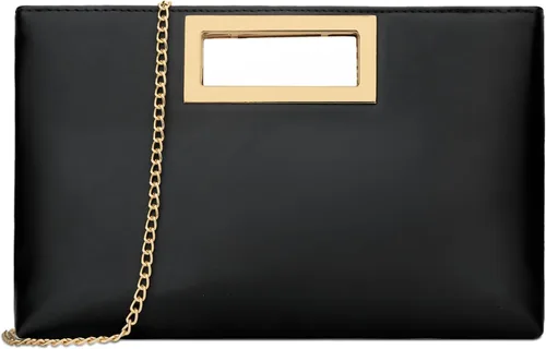 Vista 10 de Bolso de mano KKXIU para mujer, de cuero vegano, bolso formal de noche para eventos, para bodas, fiestas de graduación, de novia