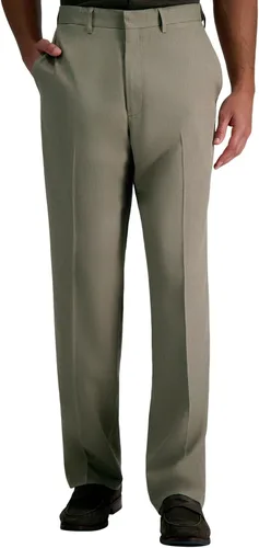 Vista 9 de Haggar Pantalón de vestir de ajuste clásico prémium para hombre Negro