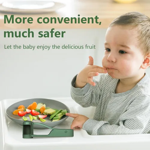 Vista 6 de WhiteRhino Cortador de Uva para Niños de 1 a 3 años, Rebanador de Uva para Niños Pequeños, Herramienta de Corte de Uva, Cortador de Cereza, Tomate