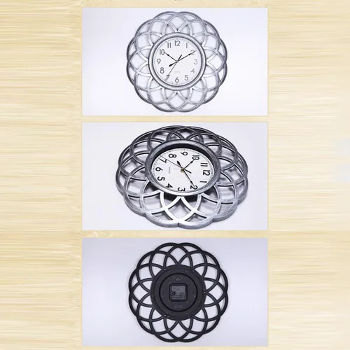Vista 7 de ARTIBETTER Reloj de tiempo Reloj de pared vintage