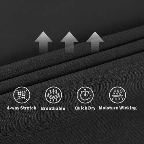 Vista 5 de qualidyne Pantalones largos de ciclismo para hombre, mallas acolchadas 4D para ciclismo, leggings para ciclismo al aire libre