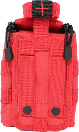 Vista 10 de Ever Ready First Aid Tactical Eagle Tipo Molle EMT Medical First Aid IFAK Bolsa de utilidad (solo bolsa)