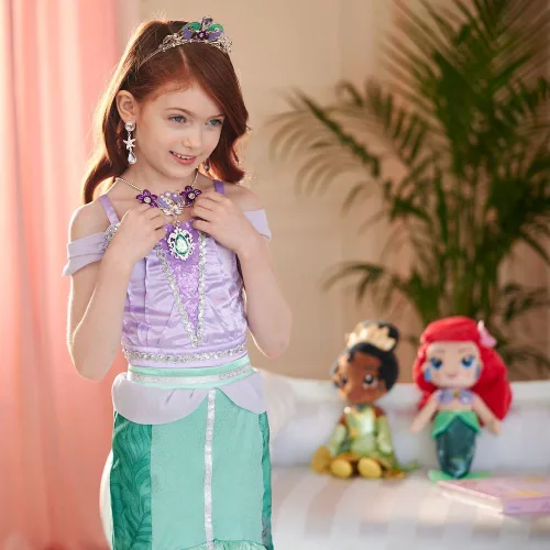 Vista 4 de Disfraz Oficial de Princesa de Disney Store – Trajes de Princesa para Vestirse y Jugar